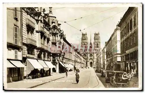 Cartes postales Orleans La rue Jeanne d&#39arc