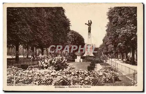 Cartes postales Orleans Boulevard de Verdun