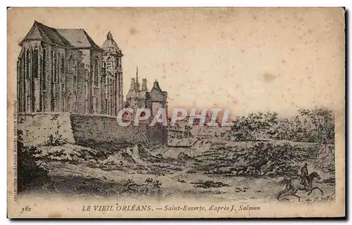 Cartes postales Orleans Saint Euverte d&#39apres J Salmon