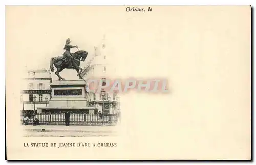 Cartes postales Orleans Statue de Jeanne d&#39Arc