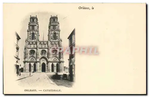 Cartes postales Orleans Cathedrale