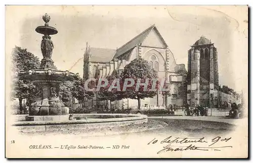 Ansichtskarte AK Orleans L&#39eglise Saint Paterne