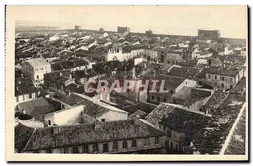 Cartes postales Aigues Mortes Vue generale prise de la tour de Constance