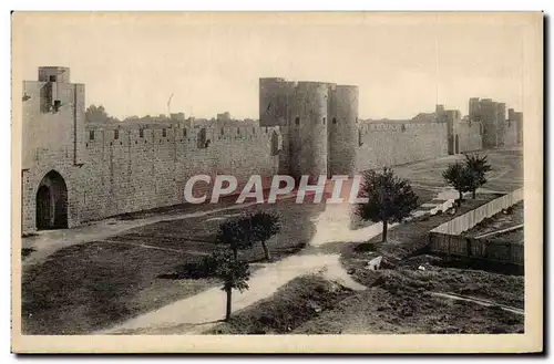 Cartes postales Aigues Mortes Les remparts Face Sud