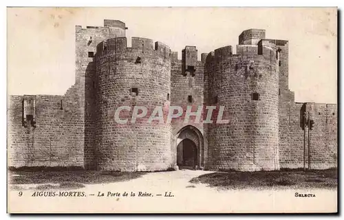 Cartes postales Aigues Mortes La porte de la Reine