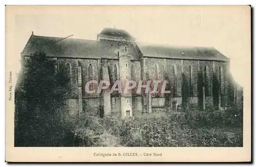 Ansichtskarte AK Collegiale de St Gilles Cote Nord