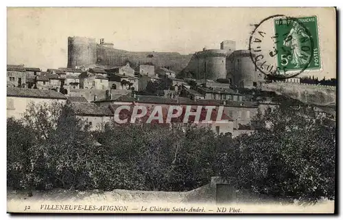 Cartes postales Villeneuve les Avignon Le chateau Saint Andre