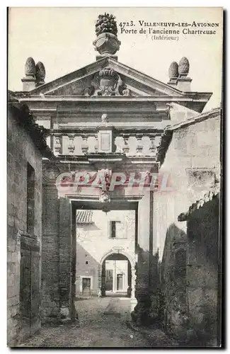 Cartes postales Villeneuve les Avignon Porte de l'ancienne Chartreuse