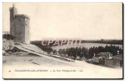 Cartes postales Villeneuve les Avignon La Tour Philippe le Bel