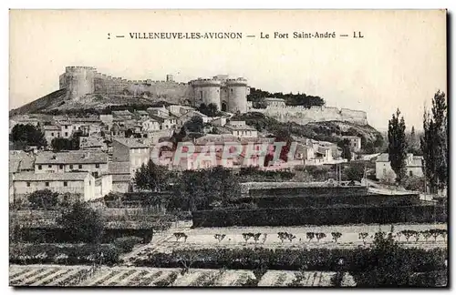 Cartes postales Villeneuve les Avignon Le Fort Saint Andre