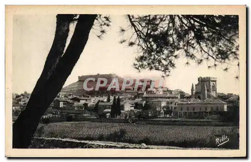 Cartes postales Villeneuve les Avignon Vue d&#39ensemble et le Fort Saint Andre