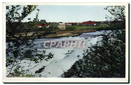 Moderne Karte Bergerac La chaussee rive gauche