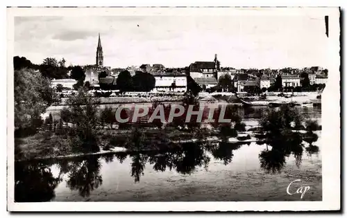 Cartes postales moderne Bergerac Bords de la Dordogne au barrage