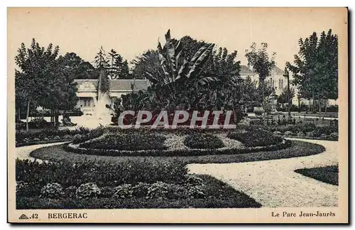 Cartes postales Bergerac Le parc Jean Jaures
