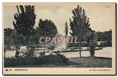 Cartes postales Bergerac Le parc Jean Jaures