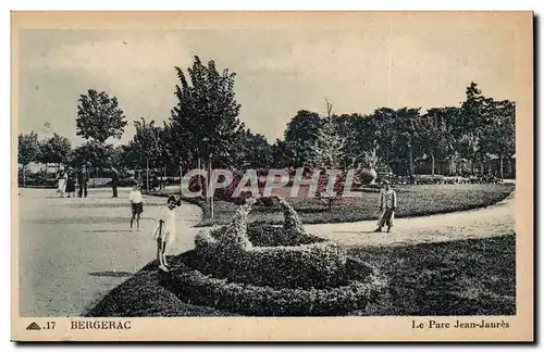 Cartes postales Bergerac Le parc Jean Jaures