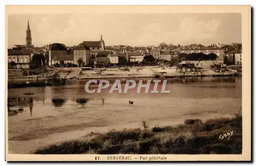 Cartes postales Bergerac Vue generale