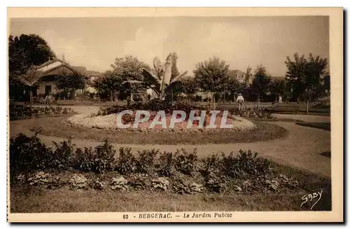 Cartes postales Bergerac Le jardin public