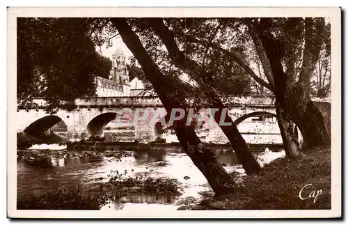 Ansichtskarte AK Brantome Le pont Conde et les bords de la Dronne