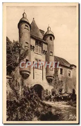 Cartes postales Excideuil Chateau des Talleyrand Perigord Porte fortifiee du chateau