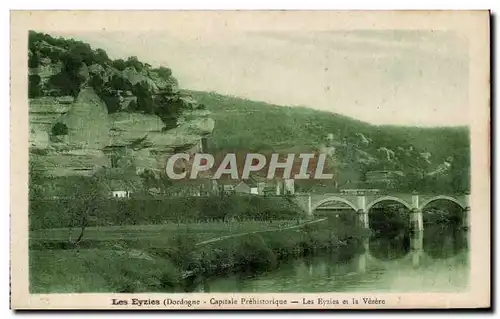 Cartes postales Les Eyzies Capitale prehistorique Les Eyzies et la Vezere