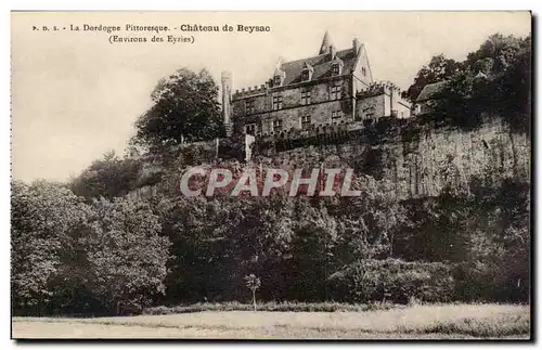 Cartes postales Chateau de Beysac Environs des Eyzies