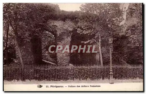 Cartes postales Perigueux Ruines des arenes romaines