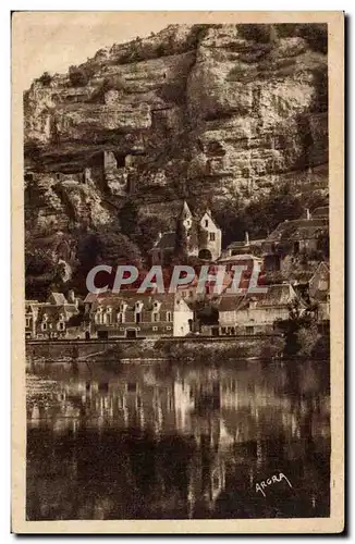 Cartes postales La Roque Gageac Le chateau Maison de Gabrielle de Tarde