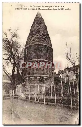 Cartes postales Sarlat Tour Saint Bernard