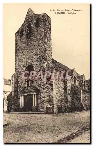 Cartes postales Domme L&#39eglise