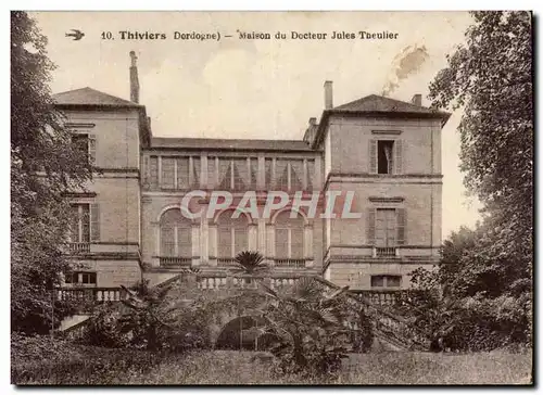 Ansichtskarte AK Thiviers Maison du docteur Jules Theulier