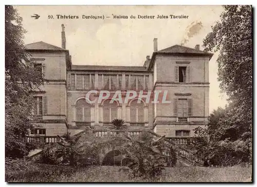 Cartes postales Thiviers Maison du docteur Jules Theulier