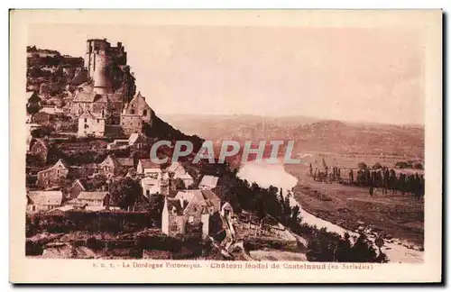 Cartes postales Castelnaud Le chateau feodal
