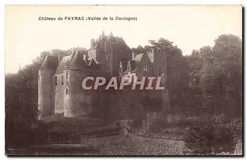 Ansichtskarte AK Dordogne Chateau de Fayrac