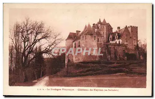 Cartes postales Dordogne Chateau de Fayrac