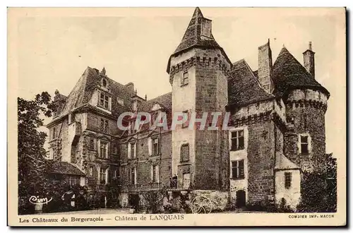 Cartes postales Dordogne Chateaux du Bergeracois Chateau de Lanquais