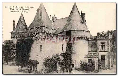 Ansichtskarte AK Dordogne Chateau de Marzac Bords de la Vezere