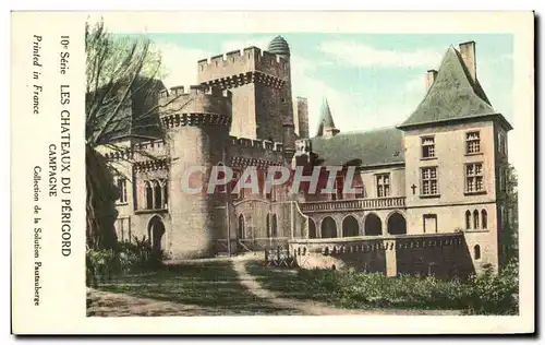 Cartes postales Dordogne Chateau Campagne