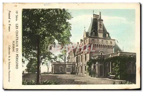 Ansichtskarte AK Dordogne Chateaux du Perigord Fleurac