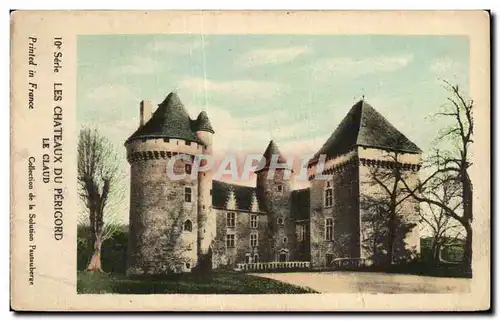 Ansichtskarte AK Dordogne Chateaus du Perigord Le Claud