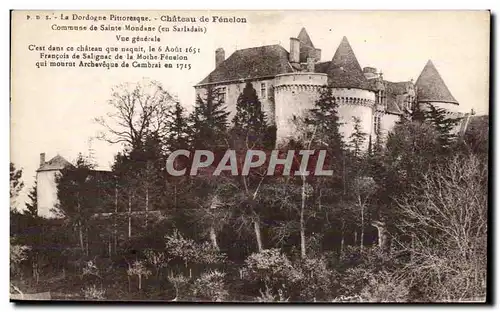 Cartes postales Dordogne Chateau de Fenelon Sainte Mondane