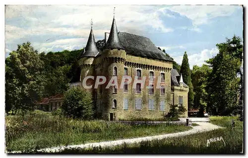 Moderne Karte Dordogne Campagne pres Le Bugue Le Chateau