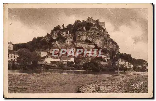 Cartes postales Dordogne Beynac Panorama vu du chateau