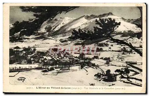 Cartes postales moderne Villard de Lans Vue generale et le Cornafion