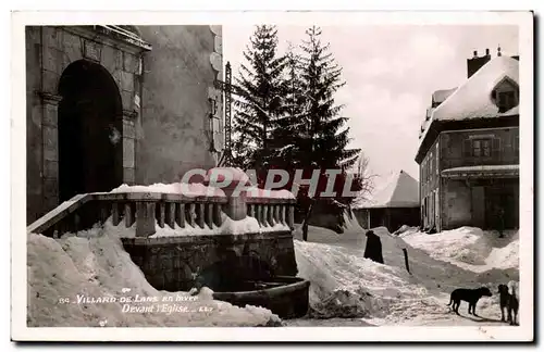 Cartes postales moderne Villard de Lans Devant l&#39eglise