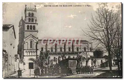 Cartes postales Notre Dame de Buglose L&#39eglise enfants