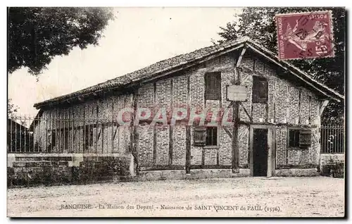 Ansichtskarte AK Ranquine La maison des Depaul Naissance de Saint Vincent de Paul