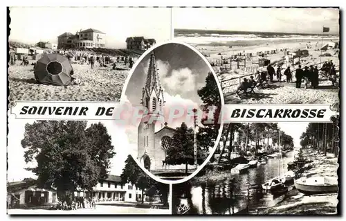 Moderne Karte Souvenir de Biscarosse