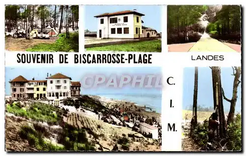 Cartes postales moderne Souvenir de Biscarrosse plage