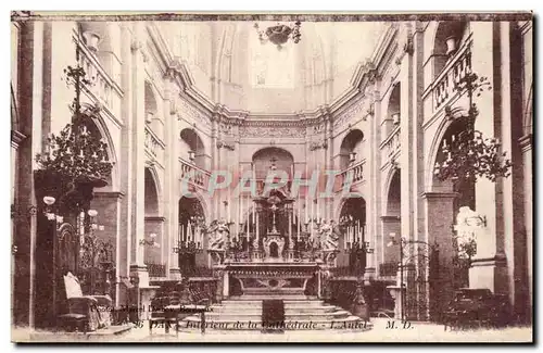 Cartes postales Dax Interieur de la cathedrale L&#39autel